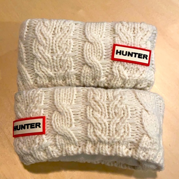 Hunter Stitch Cable Knitted Cuff Tall Boot Socks - Picture 2 of 2